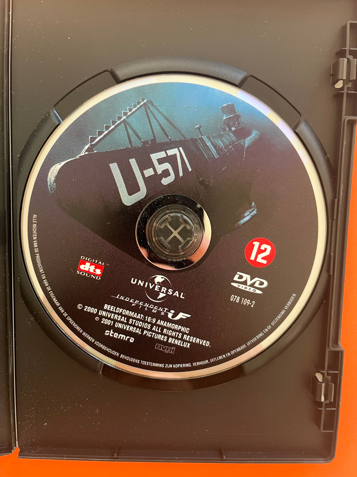 U-571 – DVD (2000) | Matthew McConaughey & Harvey Keitel – War Action