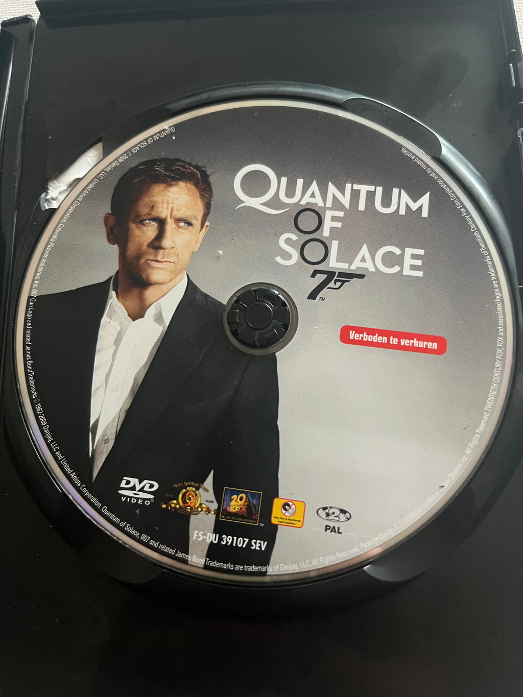 007 Quantum of Solace – DVD (2008) | Daniel Craig & Olga Kurylenko