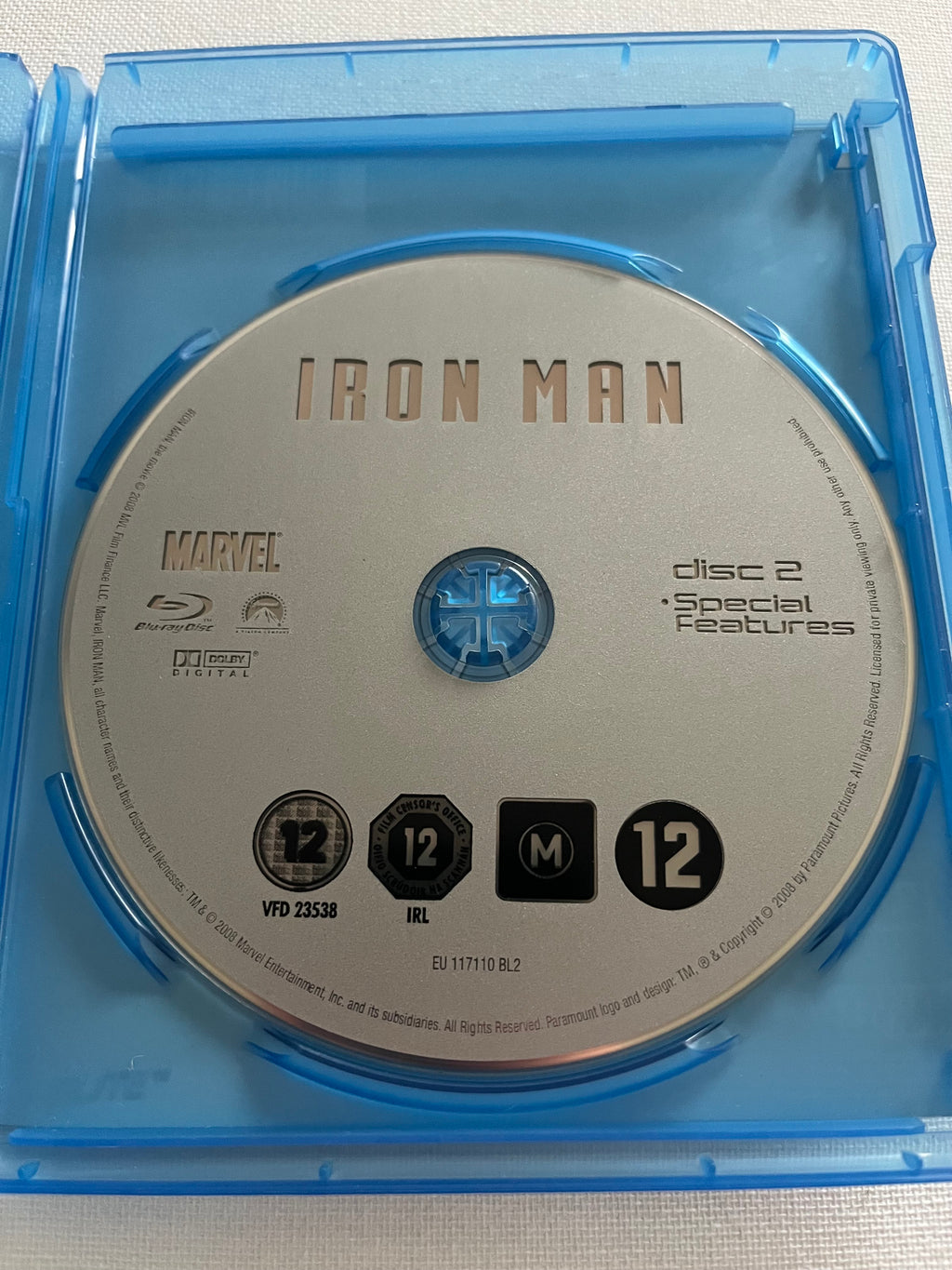Marvel Iron Man – 2-Disc Blu-ray (2008) | Robert Downey Jr. & Gwyneth Paltrow