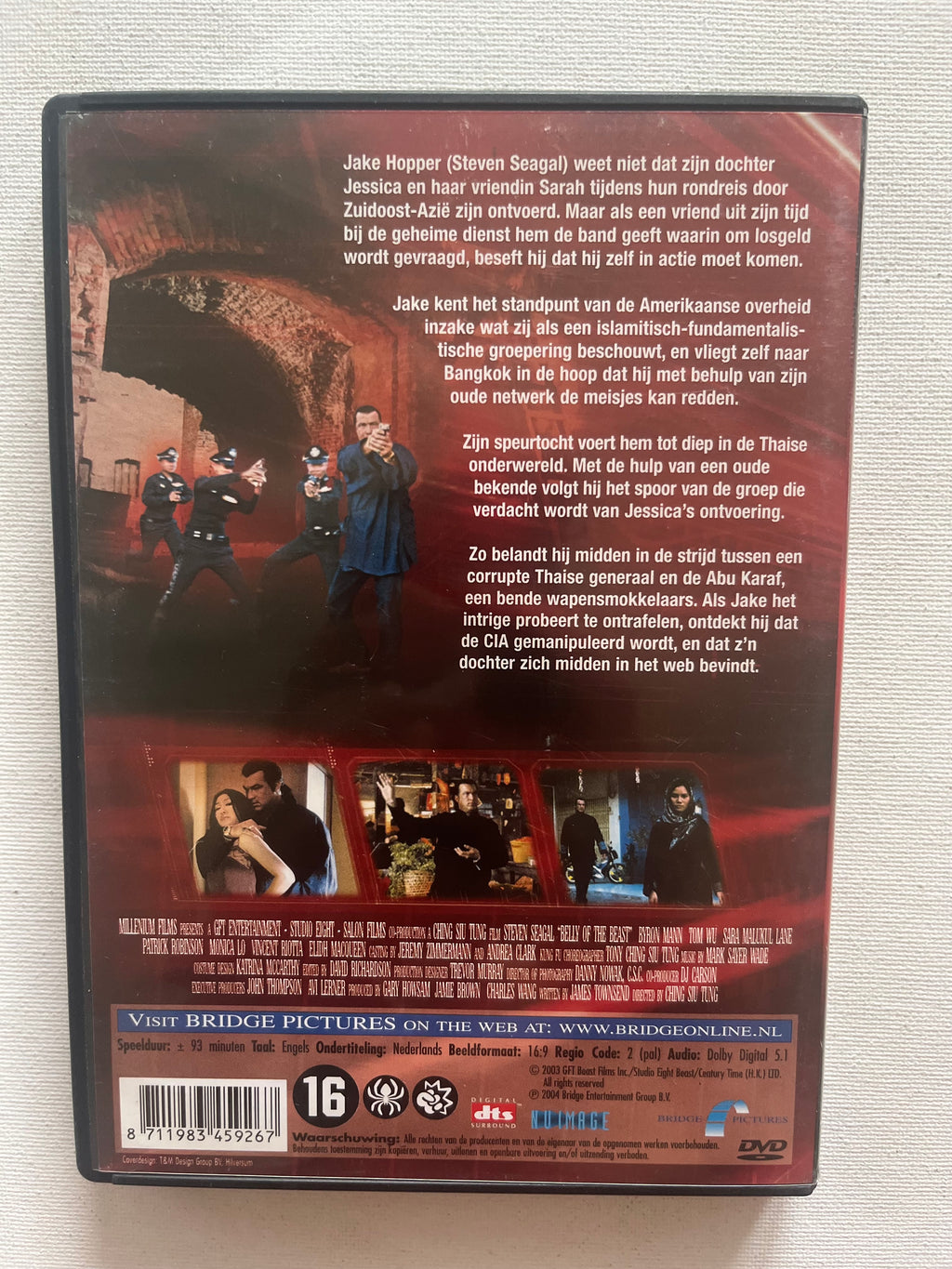 Belly of the Beast – DVD (2003) | Steven Seagal & Byron Mann