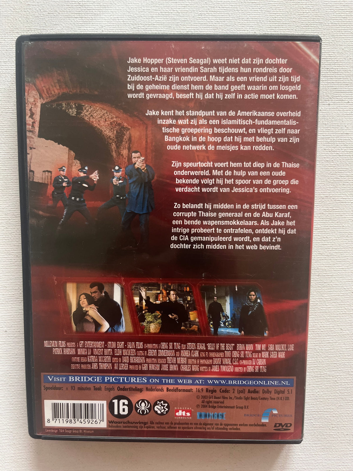 Belly of the Beast – DVD (2003) | Steven Seagal & Byron Mann