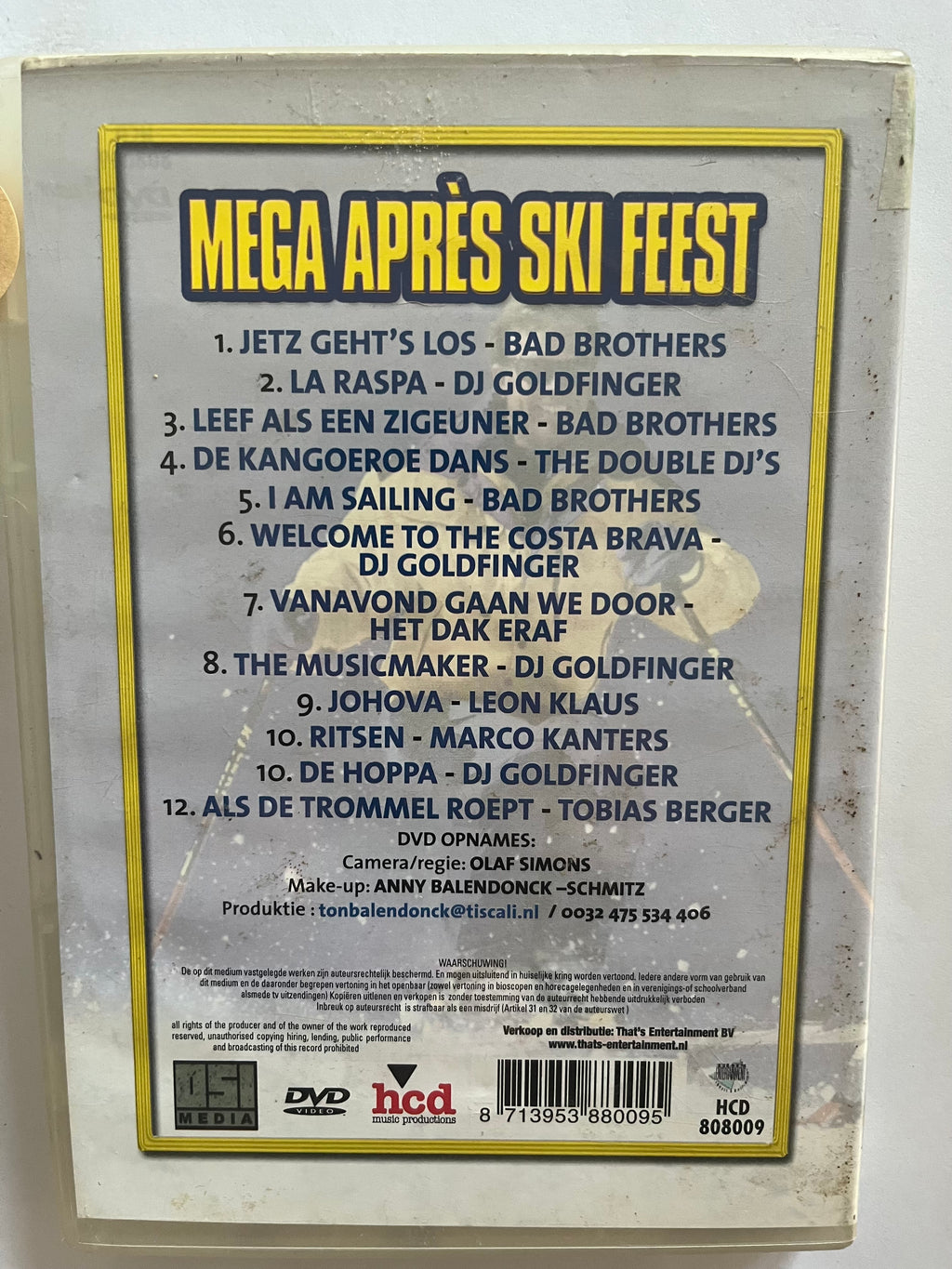 Mega Après Ski Feest – DVD | Dutch Party Music