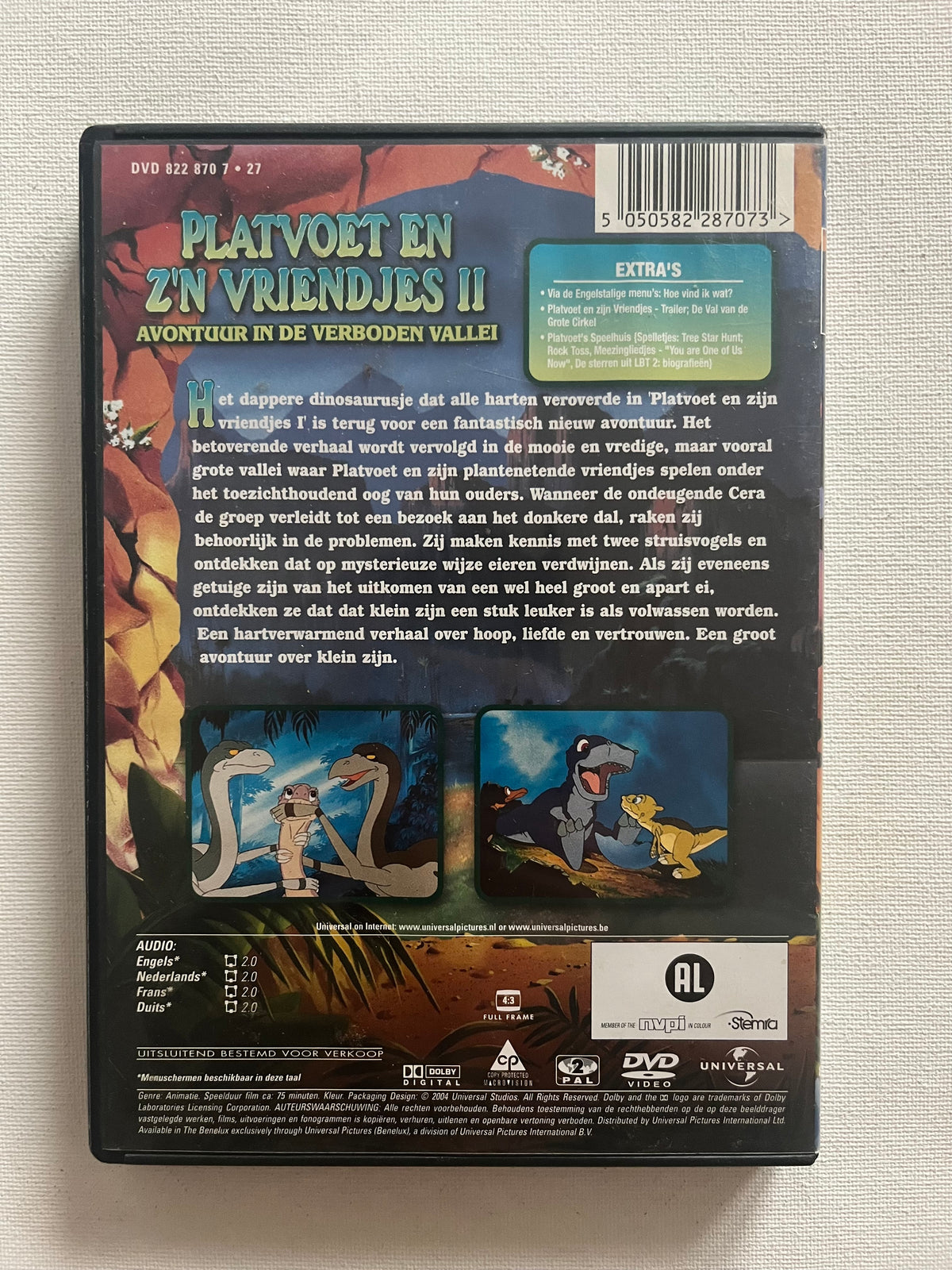 The Land Before Time II: The Great Valley Adventure – DVD (1994) | Animated Dinosaur Adventure