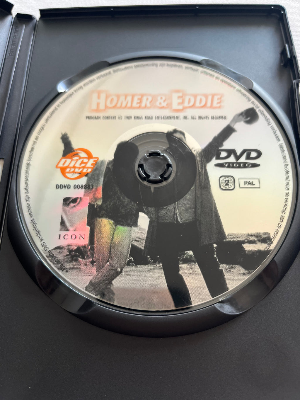 Homer and Eddie – DVD (1989) | James Belushi & Whoopi Goldberg
