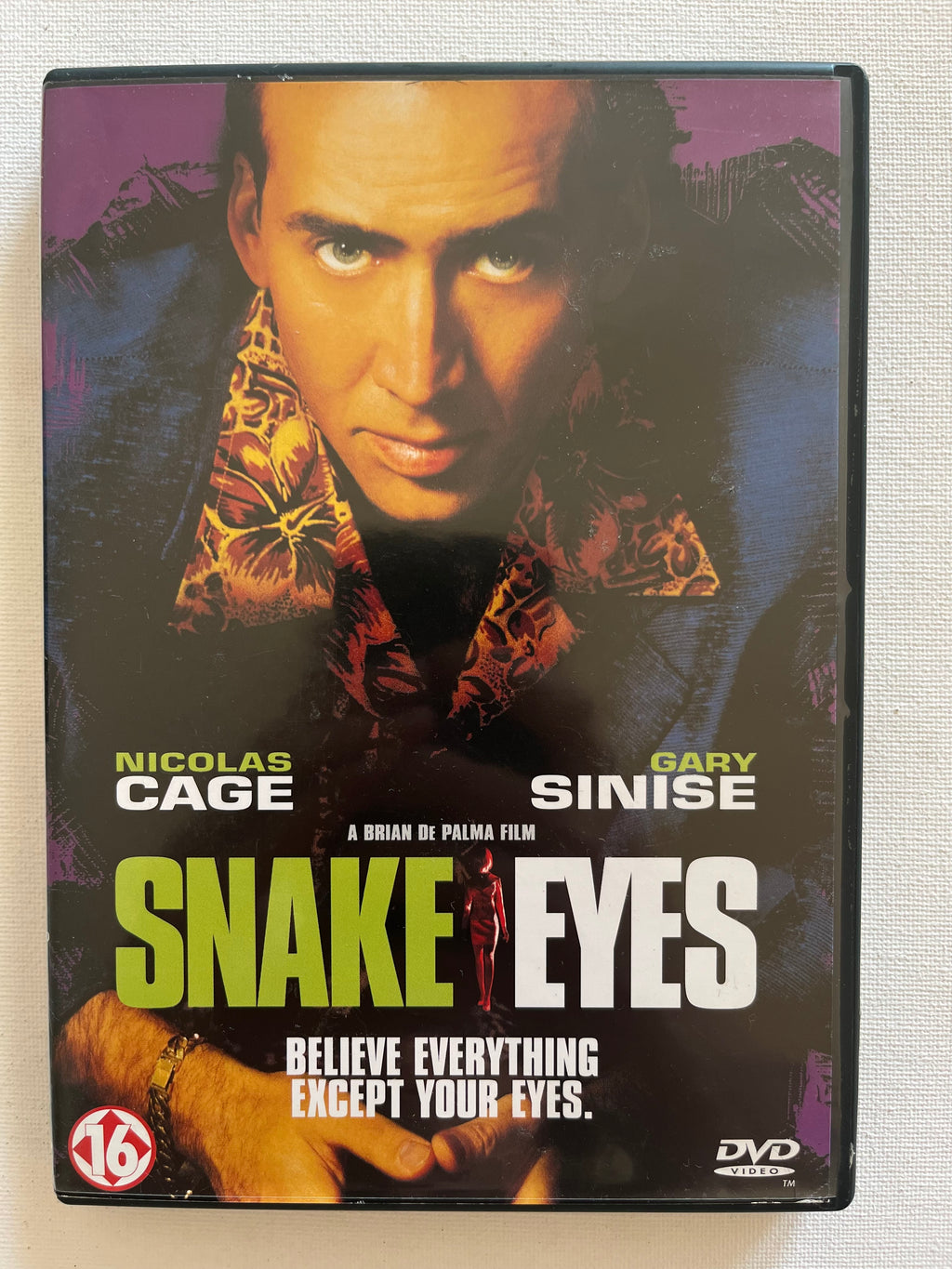 Snake Eyes – DVD (1998) | Nicolas Cage & Gary Sinise