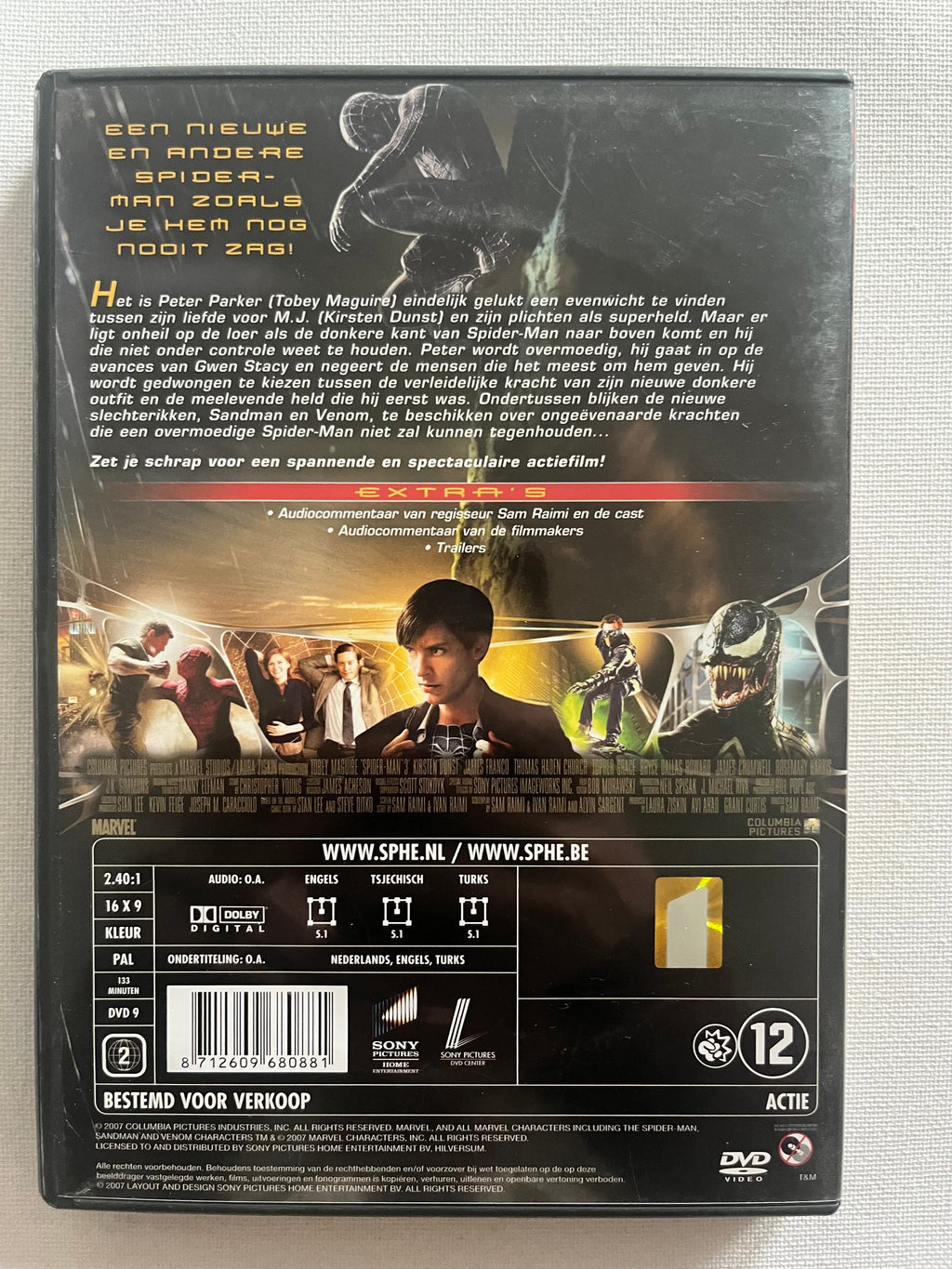 Spider-Man 1, 2 & 3 – 2-Disc Editions DVD Collection (2002–2007) | Tobey Maguire