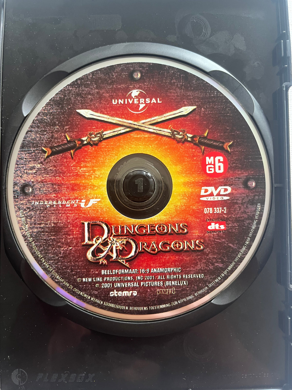 Dungeons & Dragons – DVD (2000) | Jeremy Irons & Justin Whalin