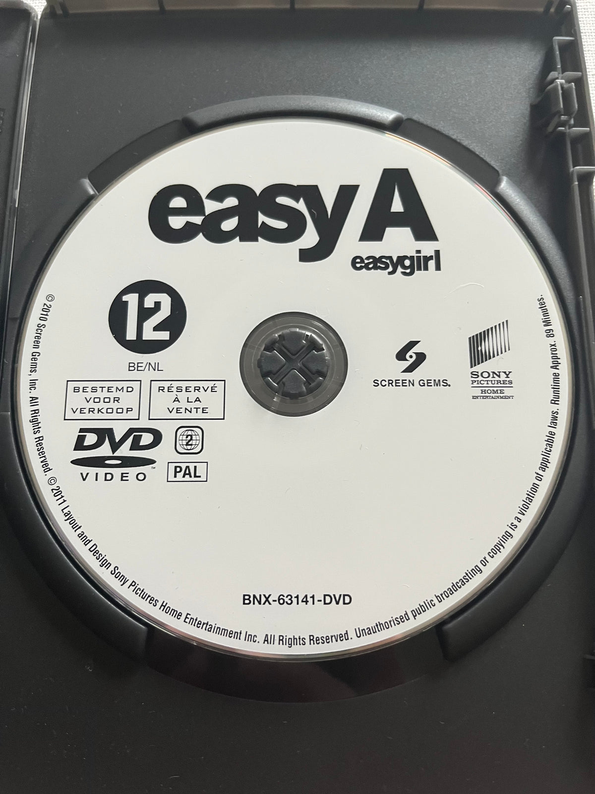 Easy A – DVD (2010) | Emma Stone & Penn Badgley