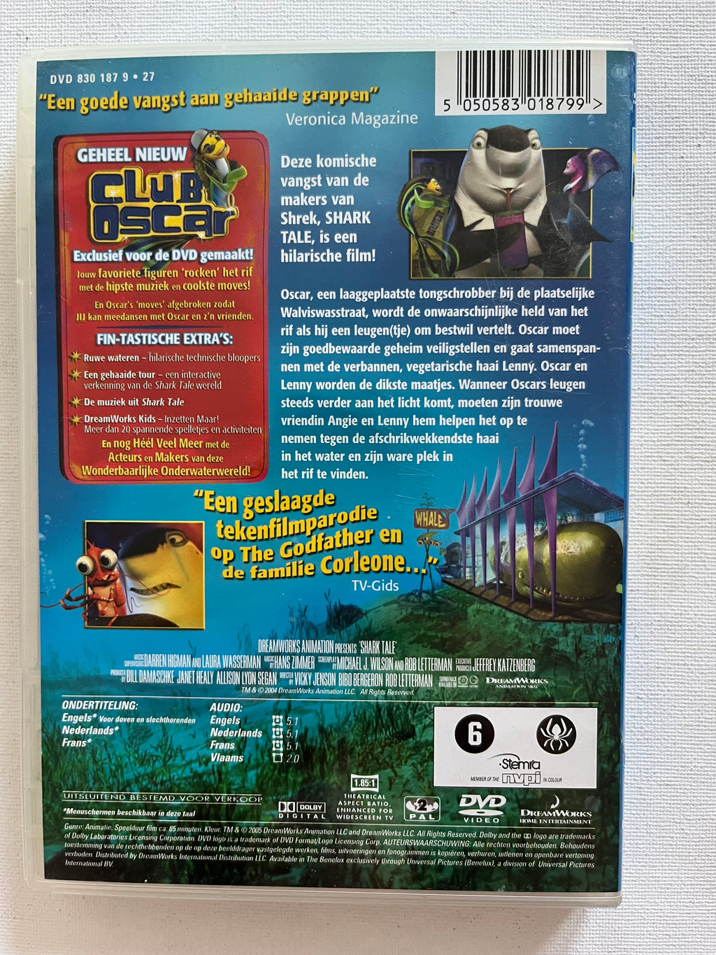 Shark Tale – DVD (2004) | DreamWorks Animation