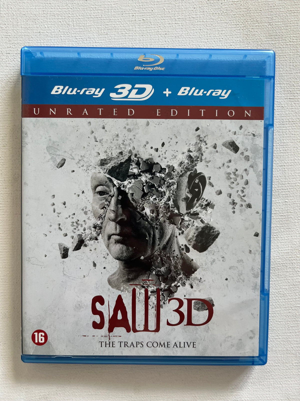 Saw 3D: The Traps Come Alive – Unrated Edition Blu-ray (2010) | Tobin Bell & Costas Mandylor