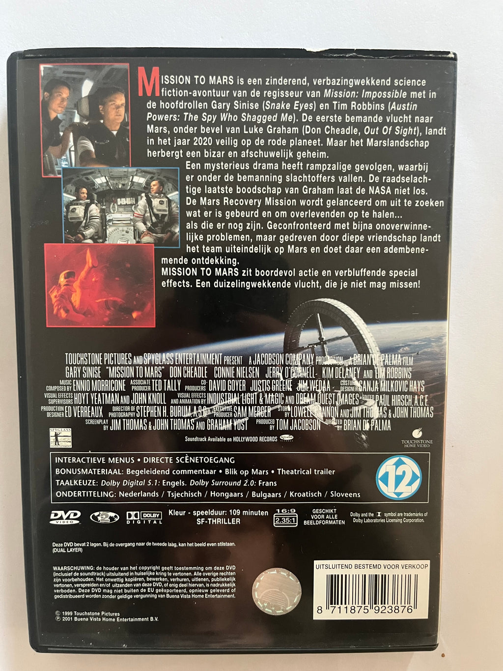 Mission to Mars – DVD (2000) | Gary Sinise & Tim Robbins