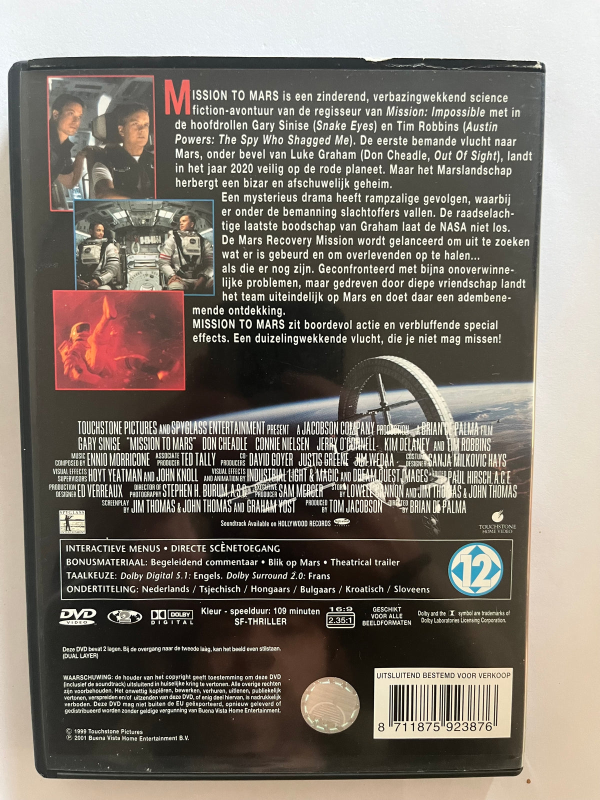 Mission to Mars – DVD (2000) | Gary Sinise & Tim Robbins