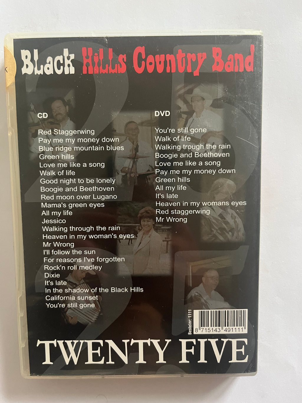 Black Hills Country Band: Twenty Five – 2-Disc DVD | Country Music