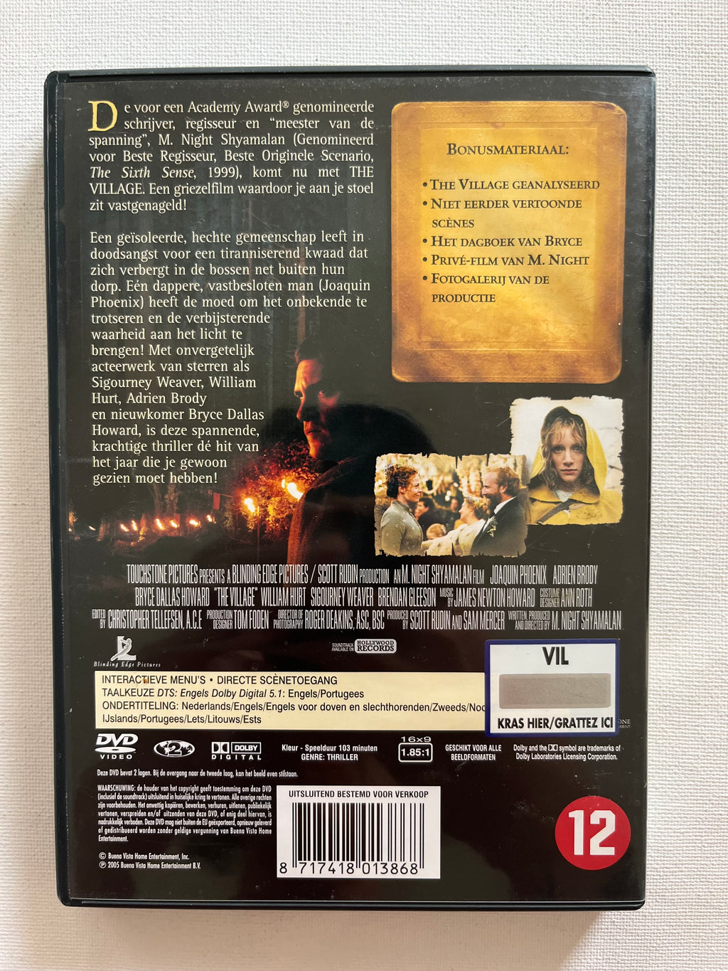 The Village – DVD (2004) | Joaquin Phoenix & Bryce Dallas Howard