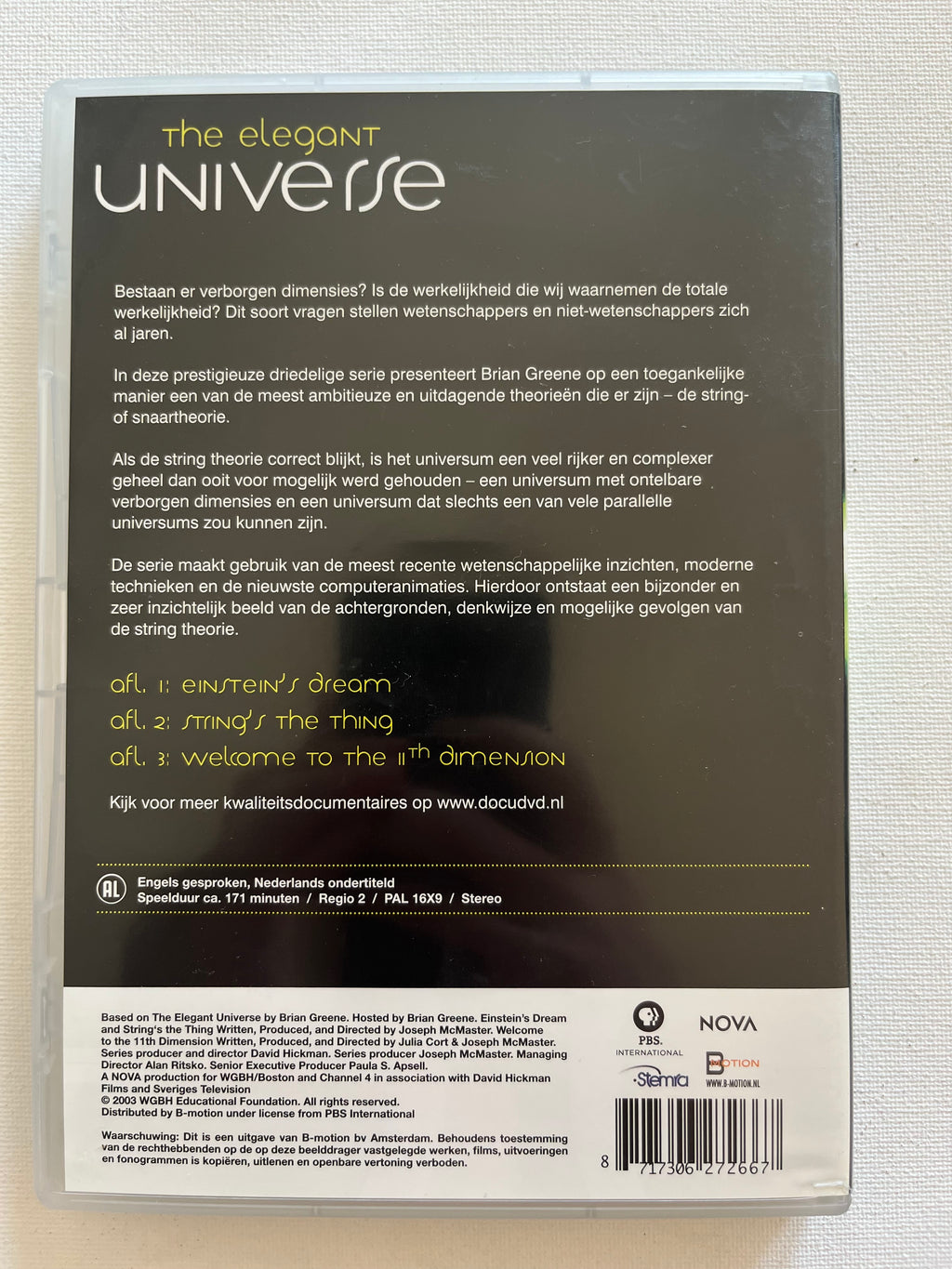 The Elegant Universe – 2-Disc DVD (2003) | Brian Greene