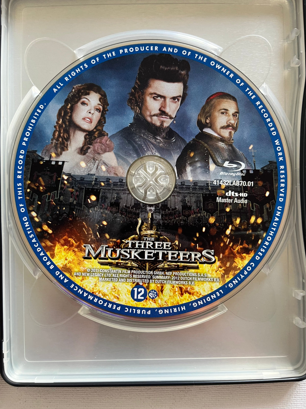 The Three Musketeers – 3D Limited Edition Steelbook Blu-ray (2011) | Logan Lerman & Milla Jovovich