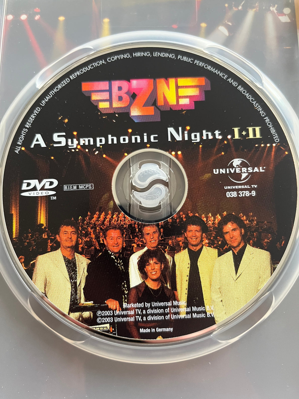 BZN – A Symphonic Night I + II – DVD | Live Concert