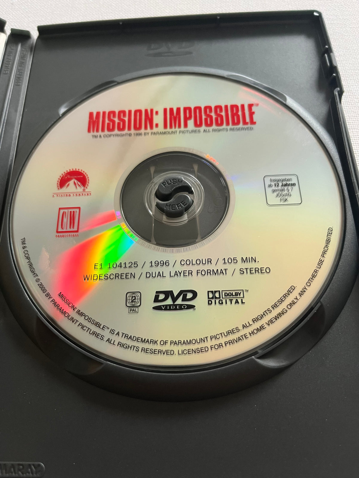 Mission: Impossible – DVD (1996) | Tom Cruise & Jon Voight