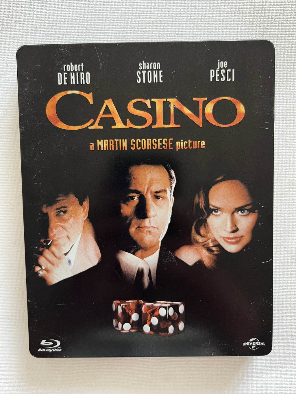 Casino – Steelbook Blu-ray (1995) | Robert De Niro & Sharon Stone