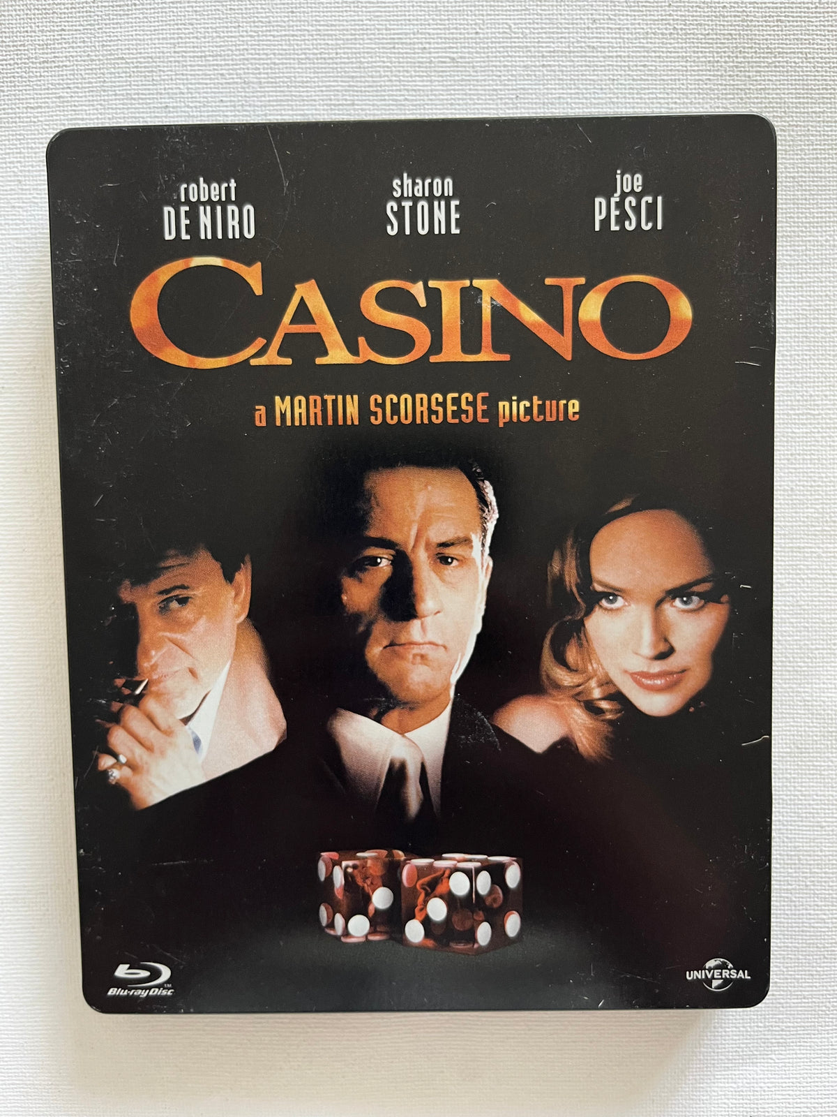 Casino – Steelbook Blu-ray (1995) | Robert De Niro & Sharon Stone