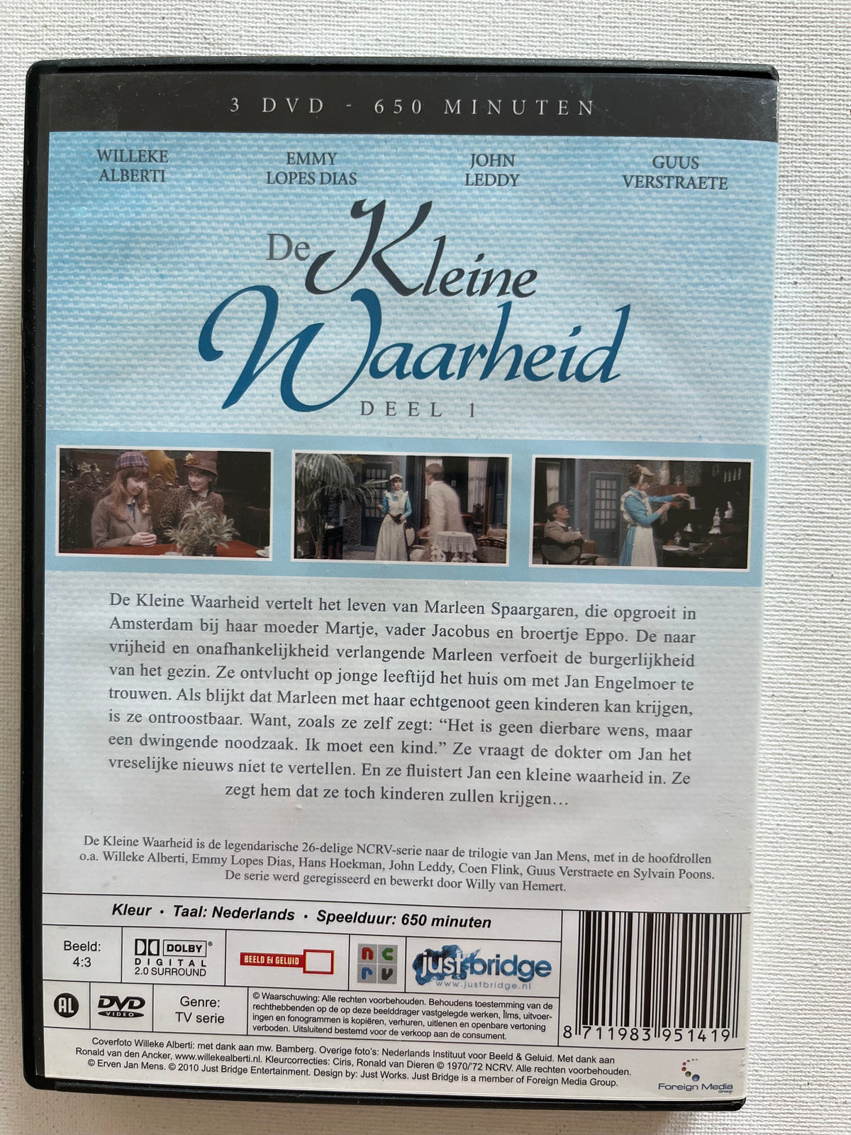 De Kleine Waarheid – Deel 1 – 3-Disc DVD | Willeke Alberti