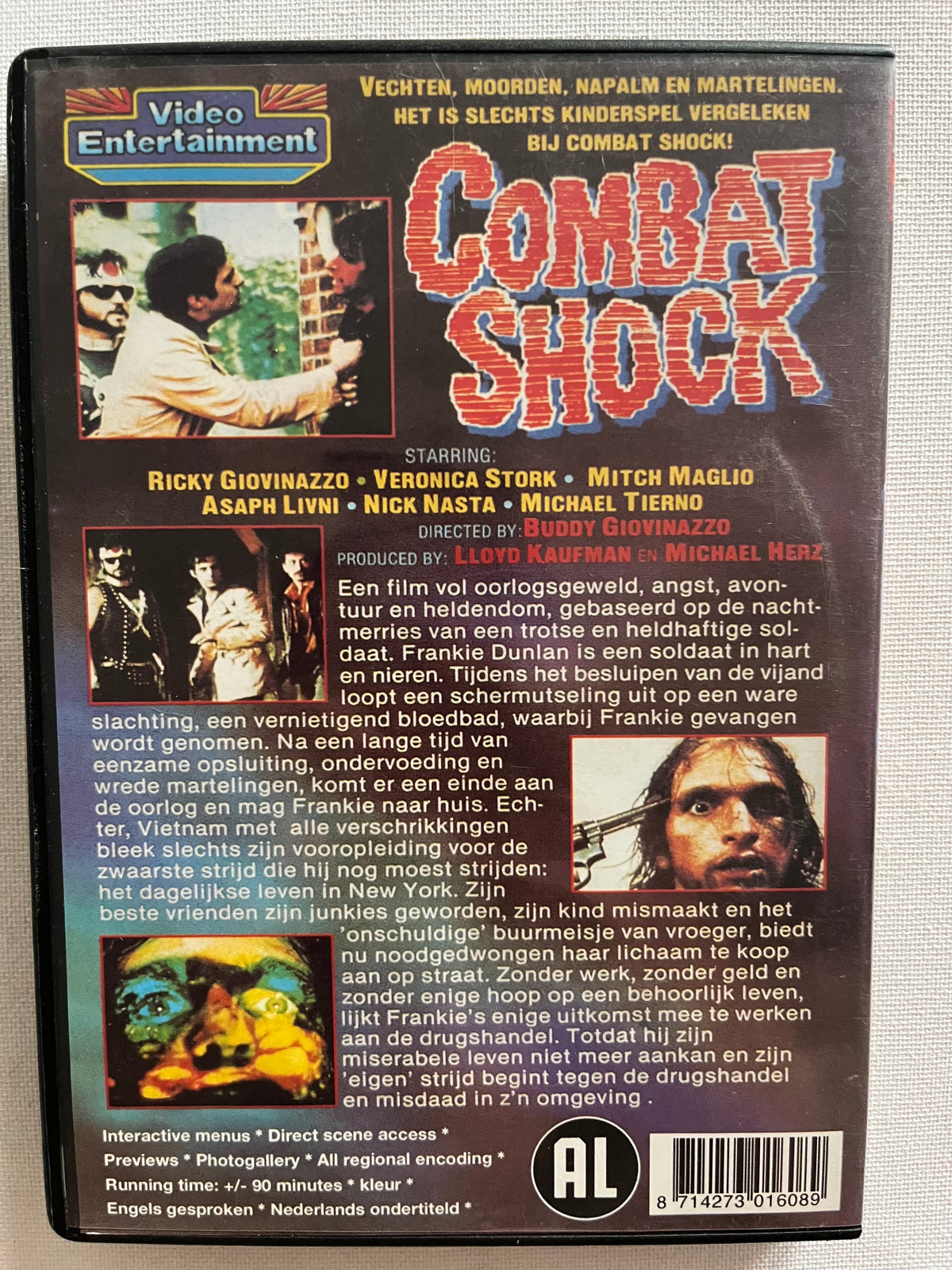 Combat Shock – DVD (1984) | Rick Giovinazzo