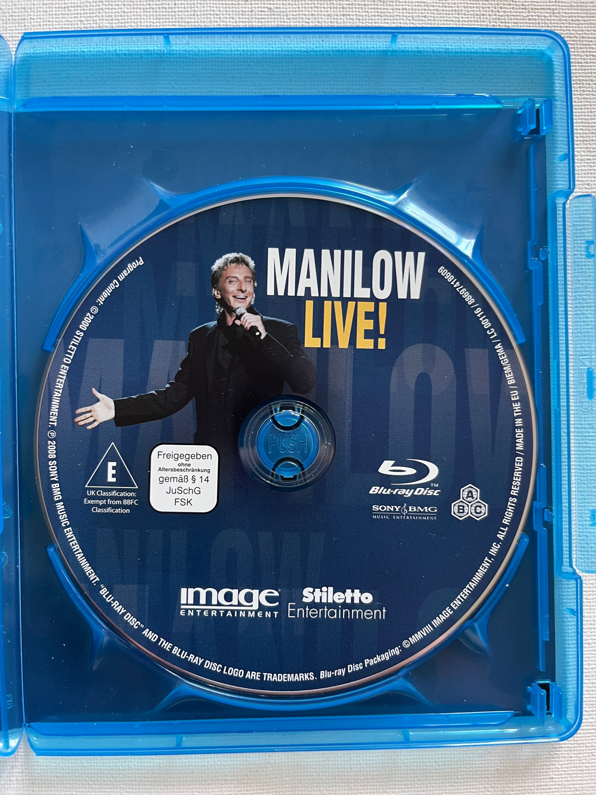 Barry Manilow – Manilow Live! – Blu-ray | Live Concert
