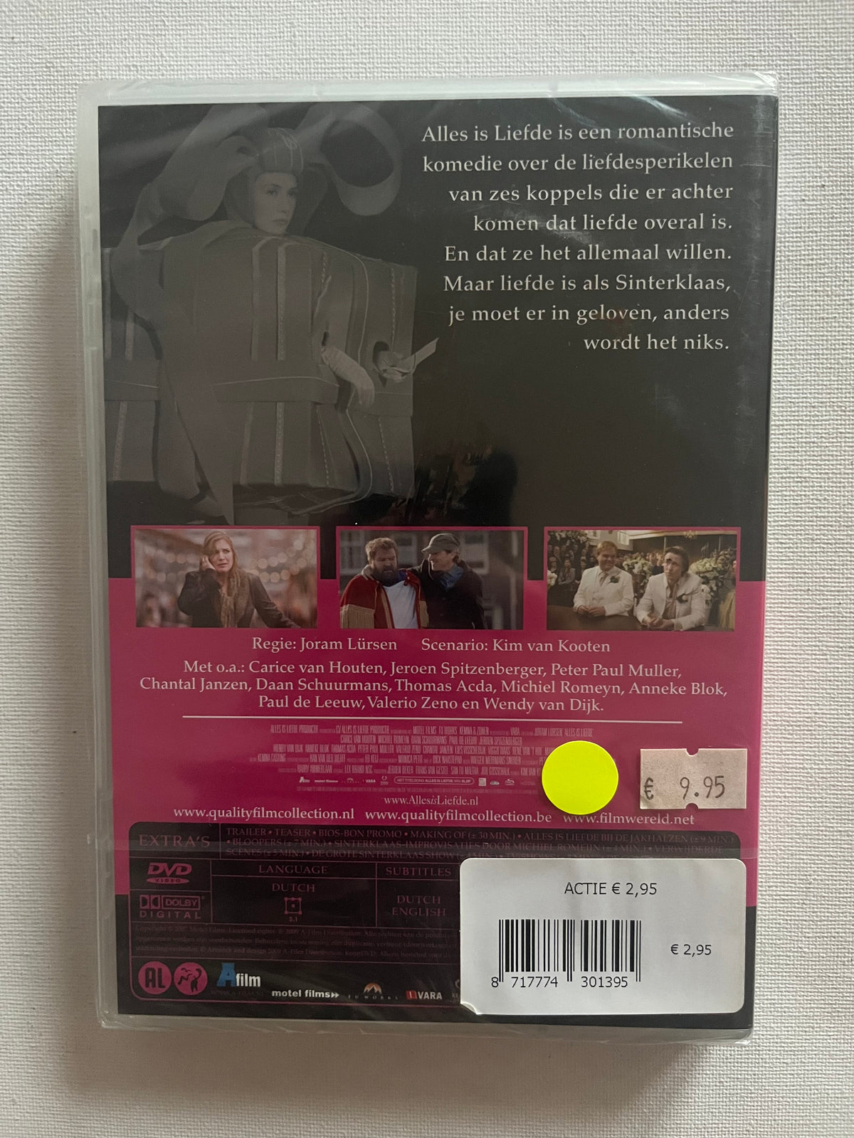 Alles is Liefde – DVD (2007) | Carice van Houten & Daan Schuurmans – New & Sealed