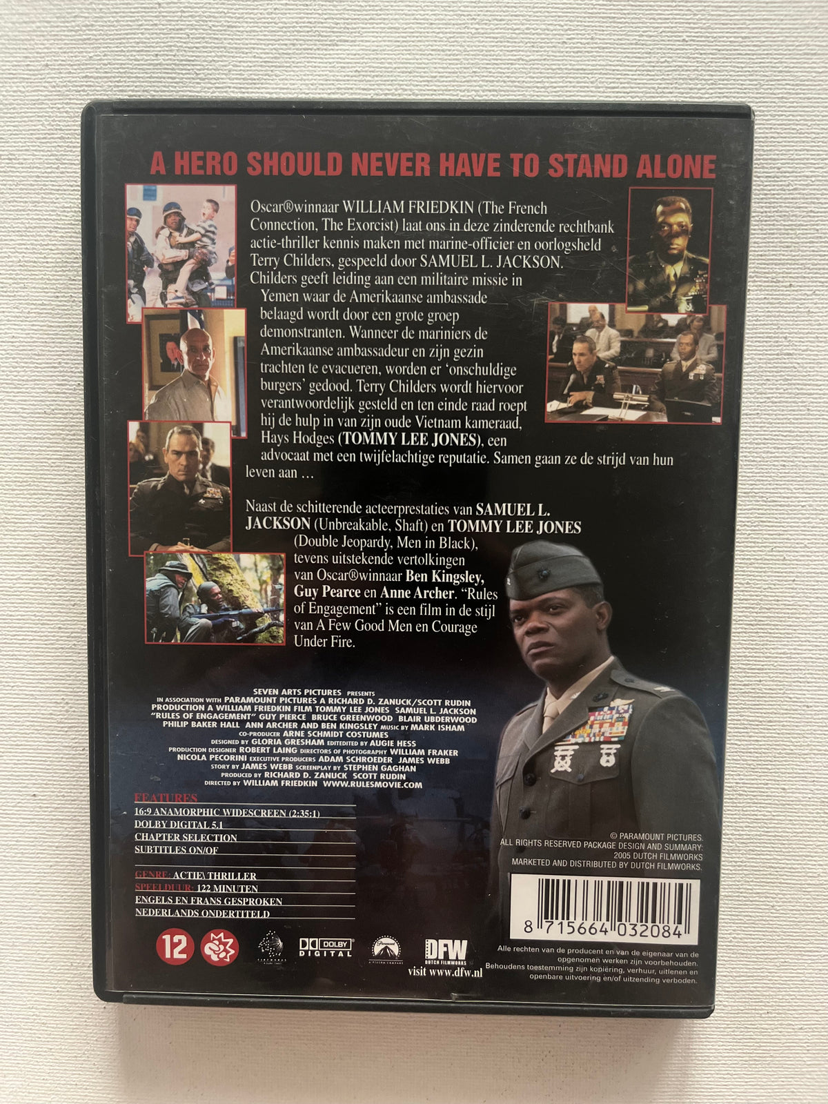 Rules of Engagement – DVD (2000) | Samuel L. Jackson & Tommy Lee Jones