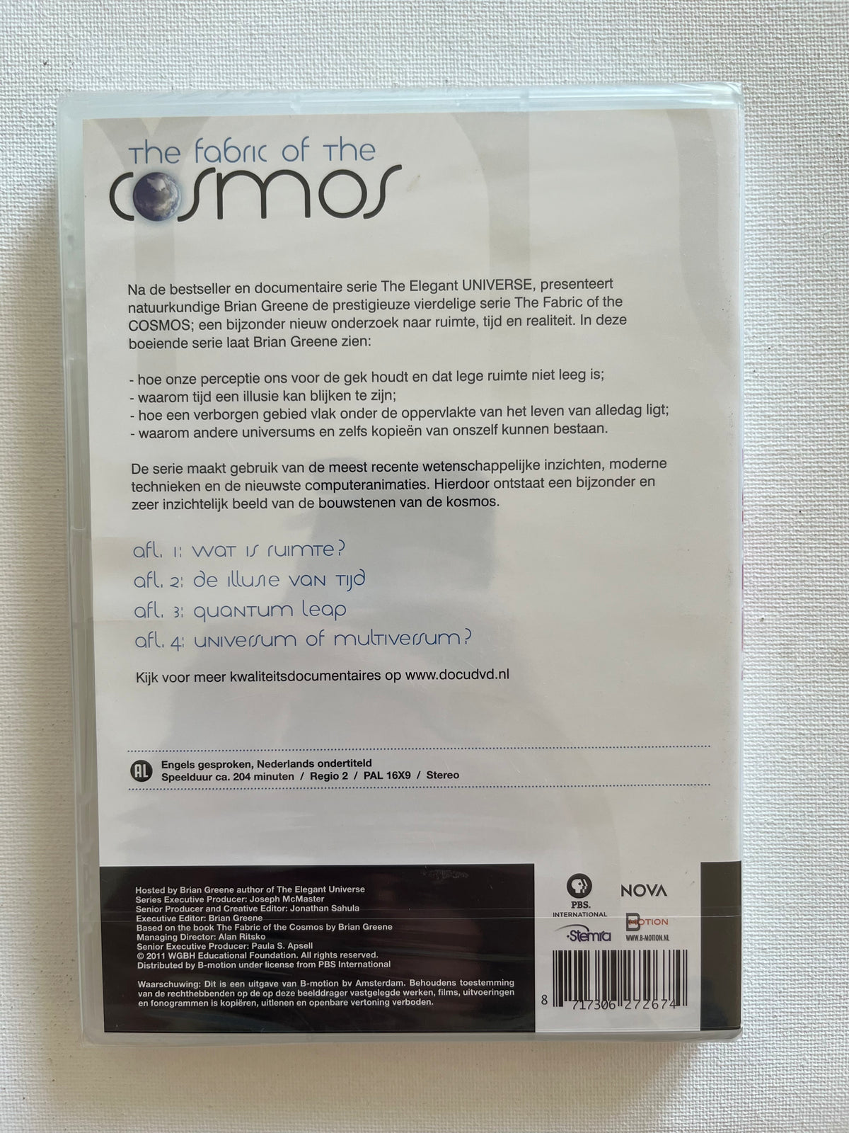 The Fabric of the Cosmos – DVD (2011) | Brian Greene – New & Sealed