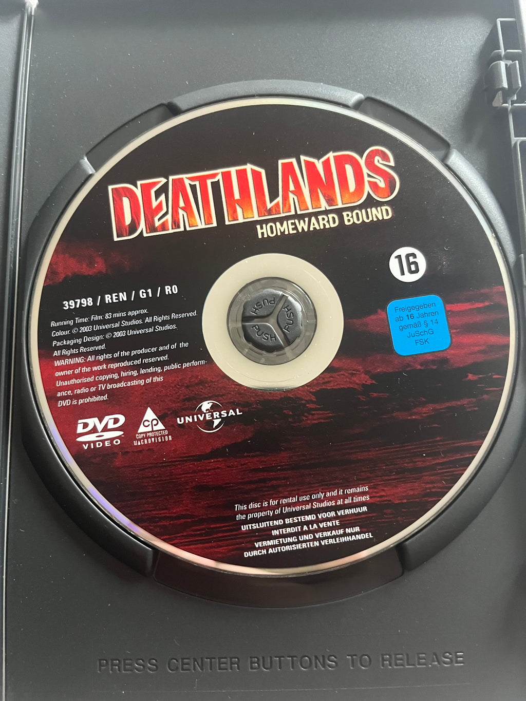 Deathlands – DVD (2003) | Vincent Spano & Jenya Lano