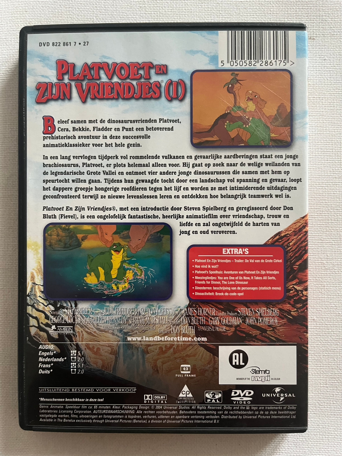 The Land Before Time – DVD (1988) | Classic Animated Adventure