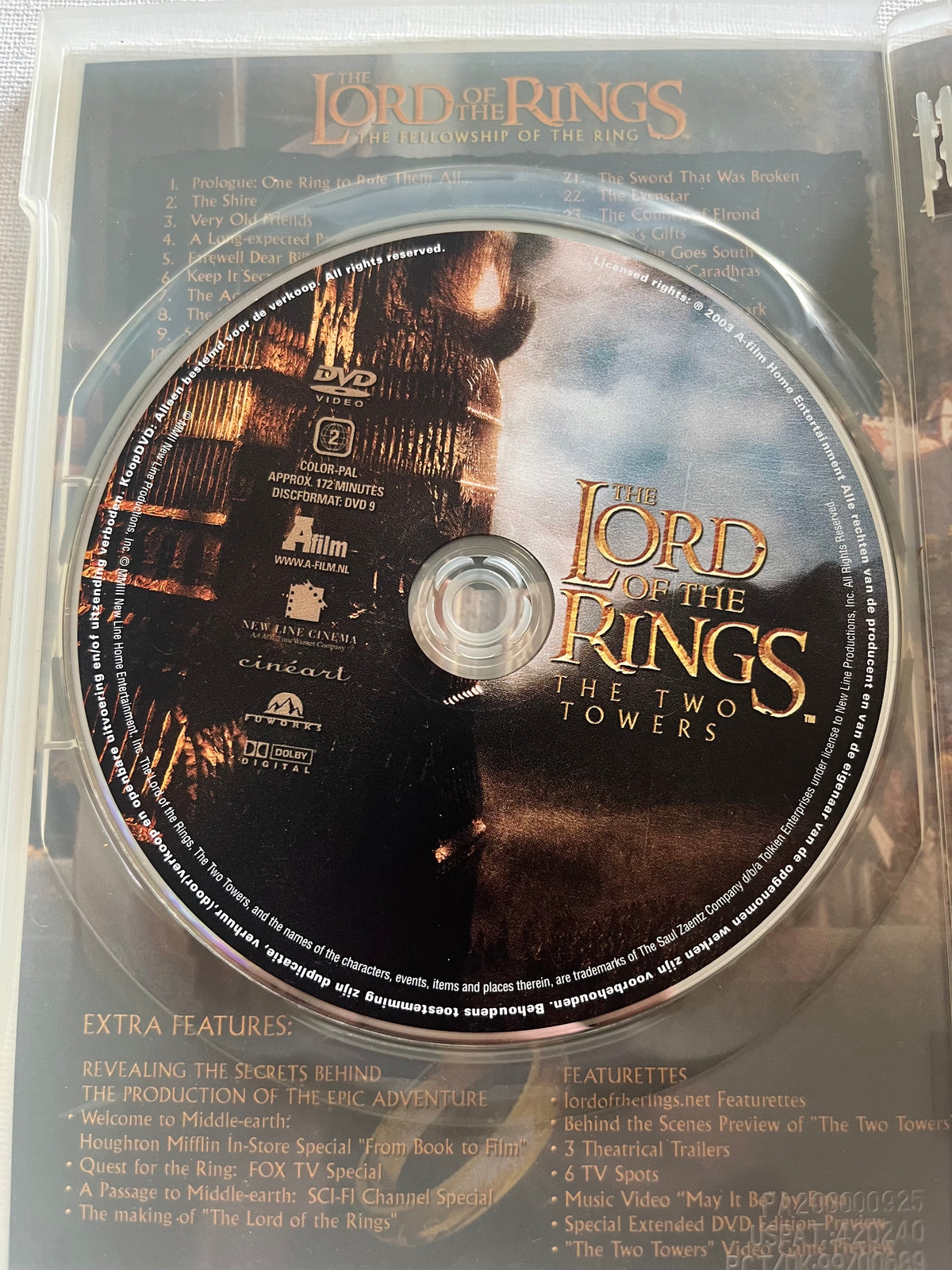 The Lord of the Rings: The Fellowship of the Ring – 2-Disc DVD (2001) | Special Edition
