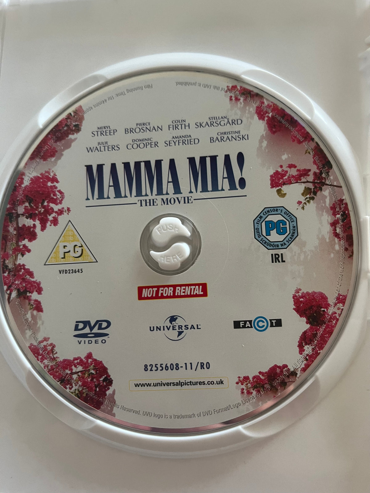 Mamma Mia! – DVD (2008) | Includes Sing-Along | Meryl Streep & Pierce Brosnan