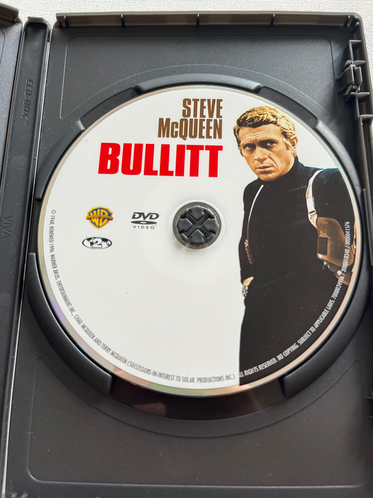 Bullitt – DVD (1968) | Steve McQueen & Robert Vaughn