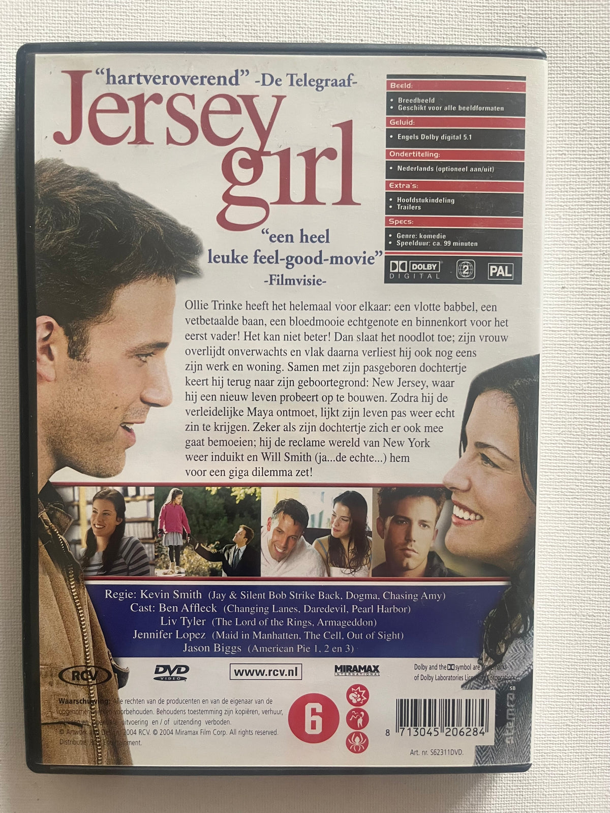 Jersey Girl – DVD (2004) | Ben Affleck & Liv Tyler