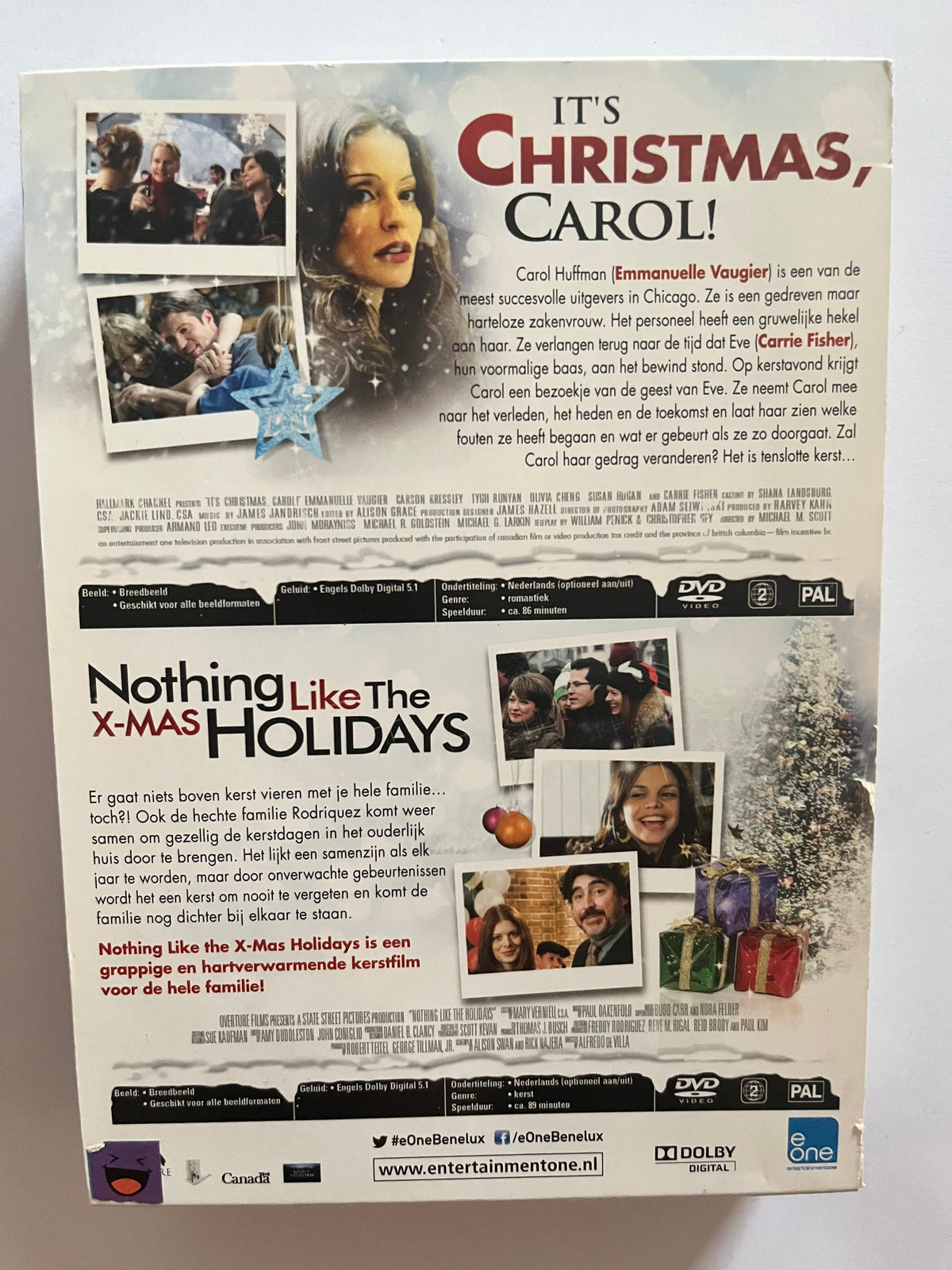 Christmas DVD Box – It’s Christmas Carol! & Nothing Like the Holidays (2008)