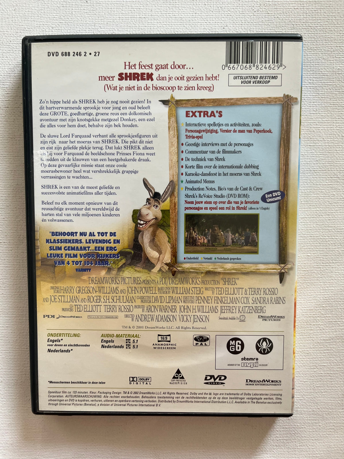 Shrek – DVD (2001) | Mike Myers & Eddie Murphy