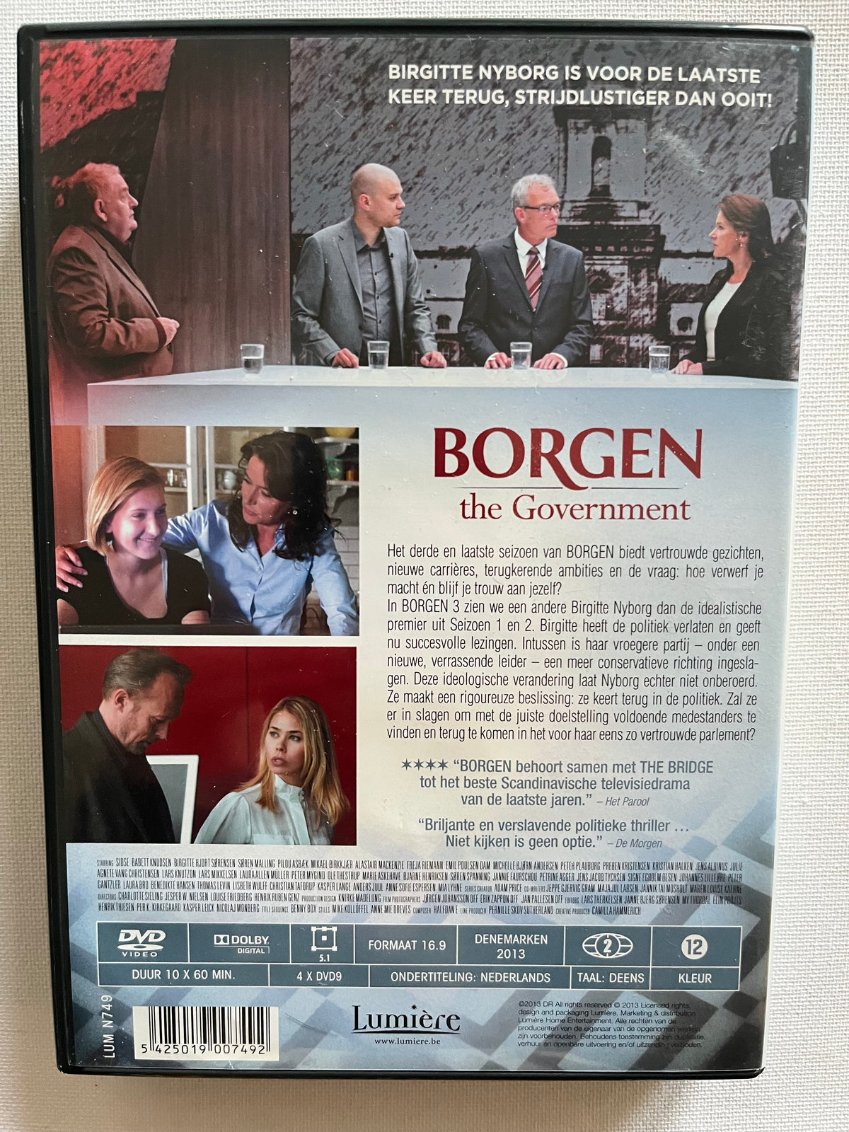 Borgen: The Government – Season 3 – DVD (2013) | Sidse Babett Knudsen