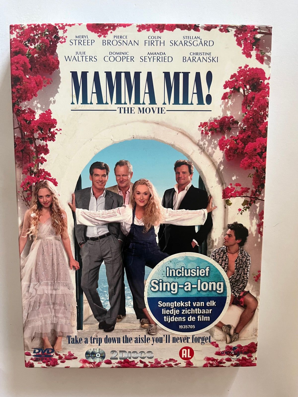 Mamma Mia! – DVD (2008) | Includes Sing-Along | Meryl Streep & Pierce Brosnan