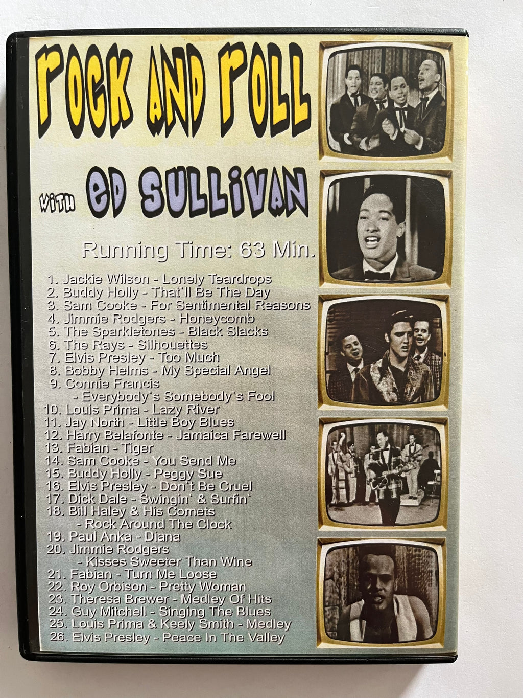 Rock & Roll with Ed Sullivan – DVD | Classic Rock ’n’ Roll Performances