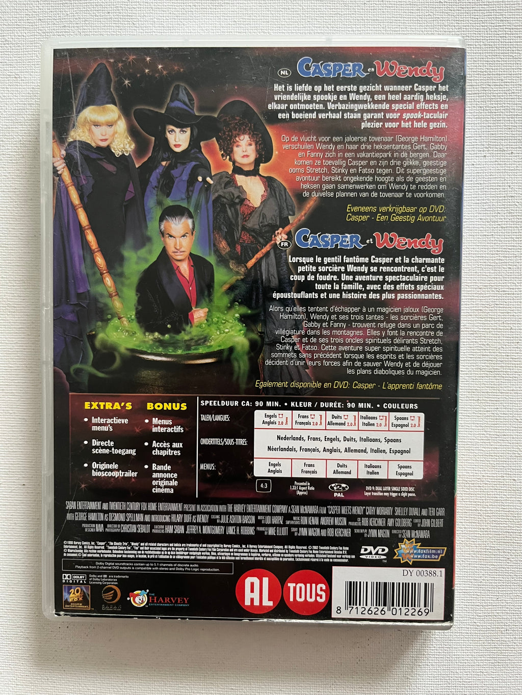 Casper Meets Wendy – DVD (1998) | Hilary Duff & George Hamilton