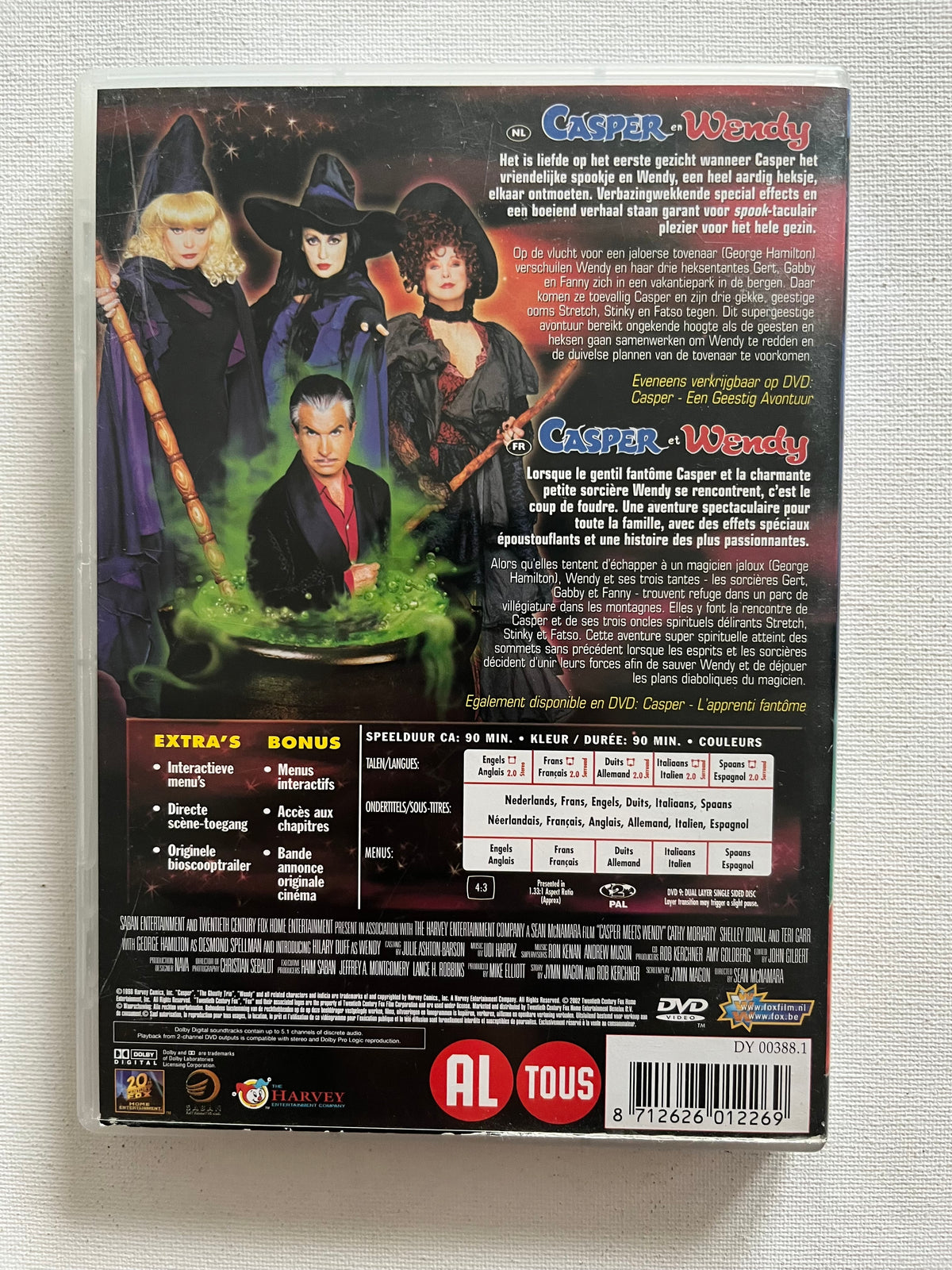 Casper Meets Wendy – DVD (1998) | Hilary Duff & George Hamilton