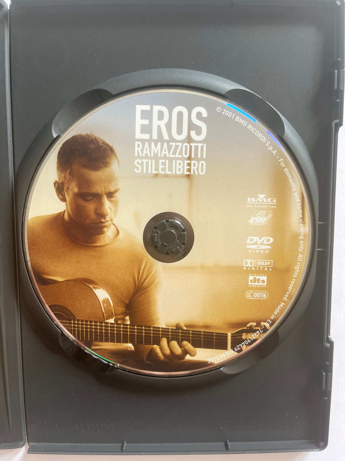 Eros Ramazzotti: Stilelibero – DVD (2001) | Italian Pop Music