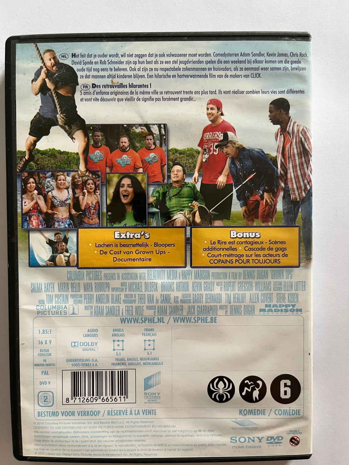 Grown Ups – DVD (2010) | Adam Sandler & Kevin James