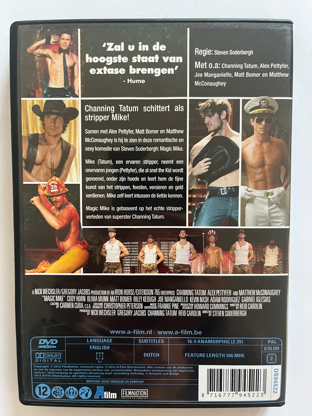 Magic Mike – DVD (2012) | Channing Tatum & Matthew McConaughey
