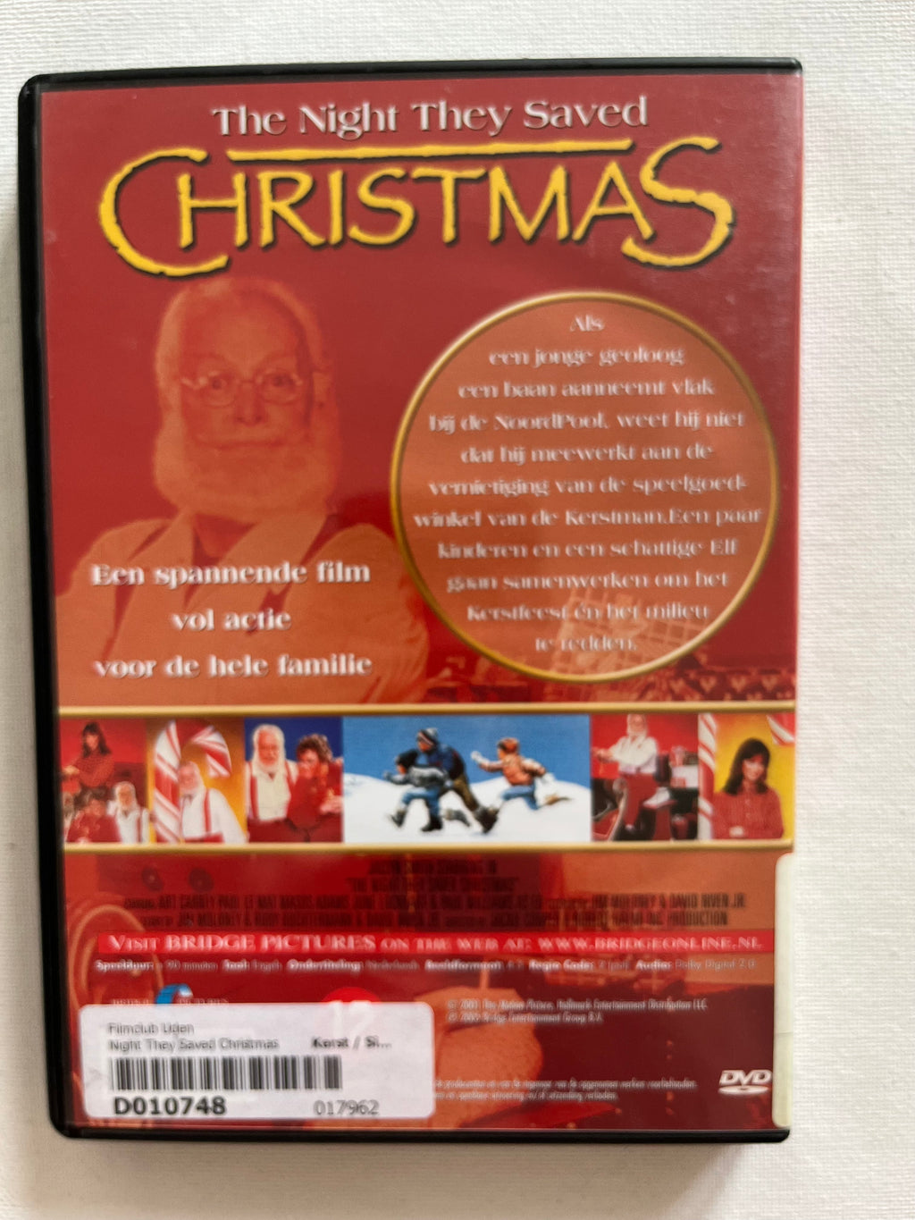 The Night They Saved Christmas – DVD (1984) | Jaclyn Smith & Art Carney