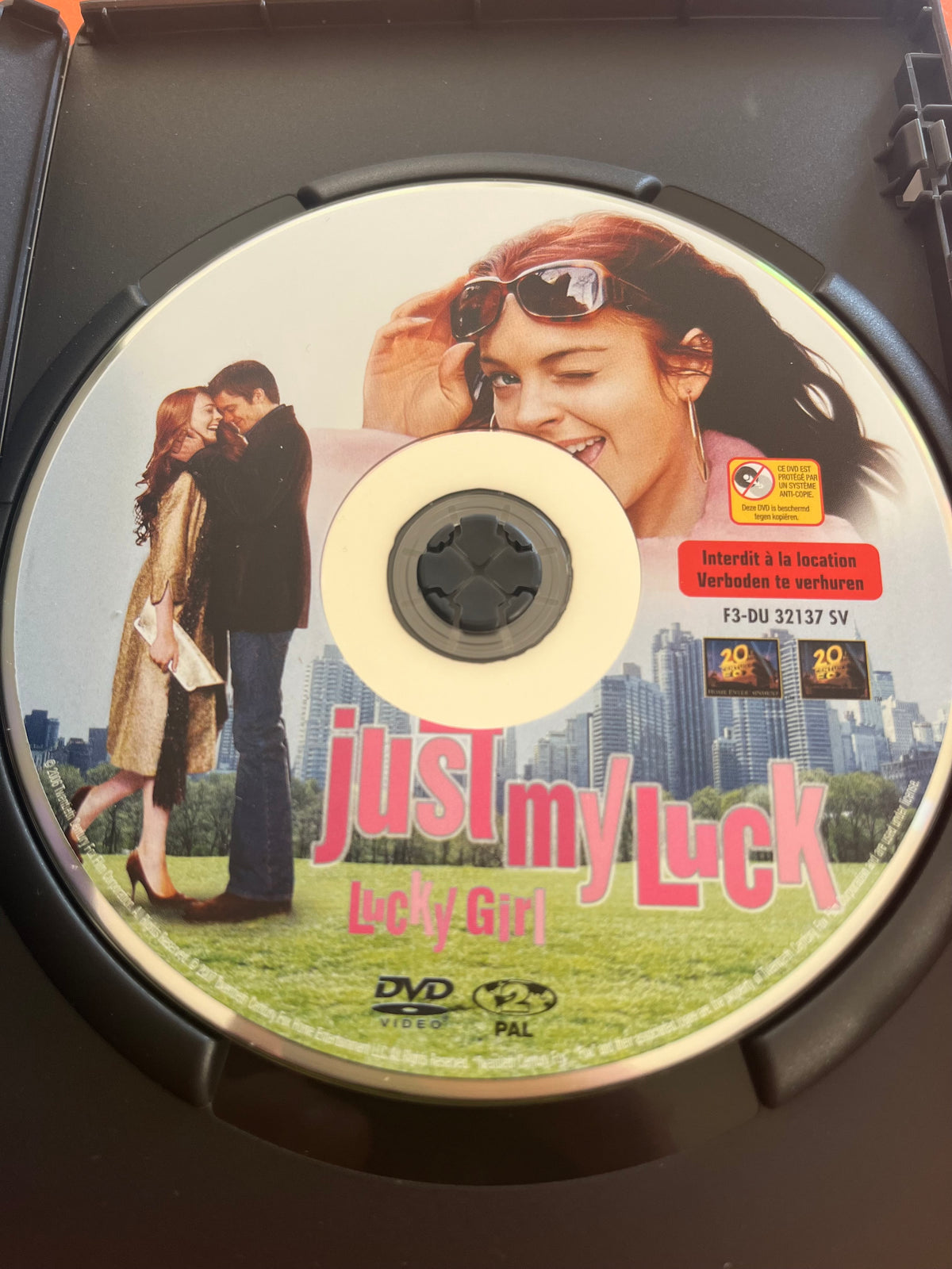 Just My Luck – DVD (2006) | Lindsay Lohan & Chris Pine – Romantic Comedy