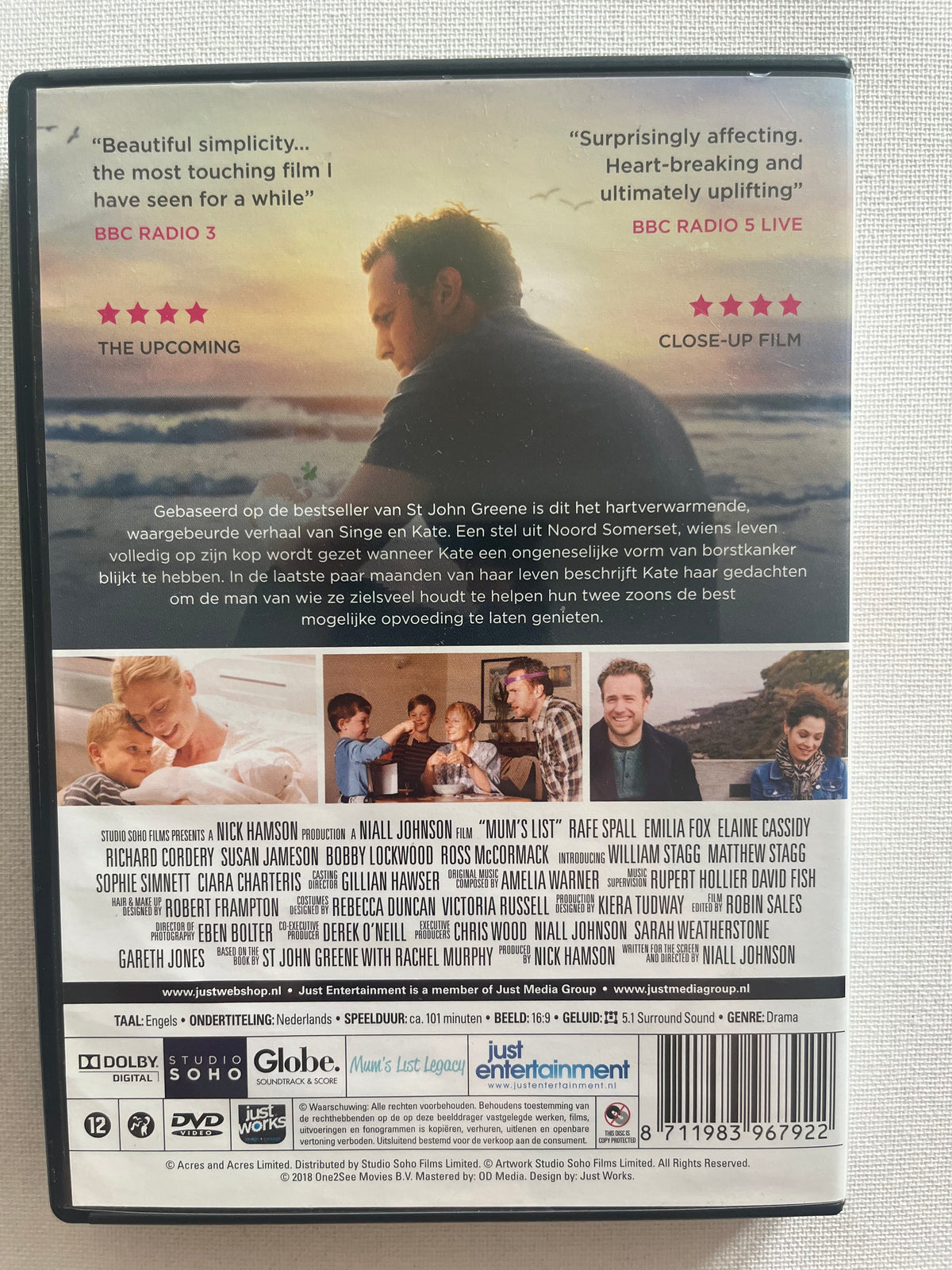 Mum’s List – DVD (2016) | Rafe Spall & Emilia Fox
