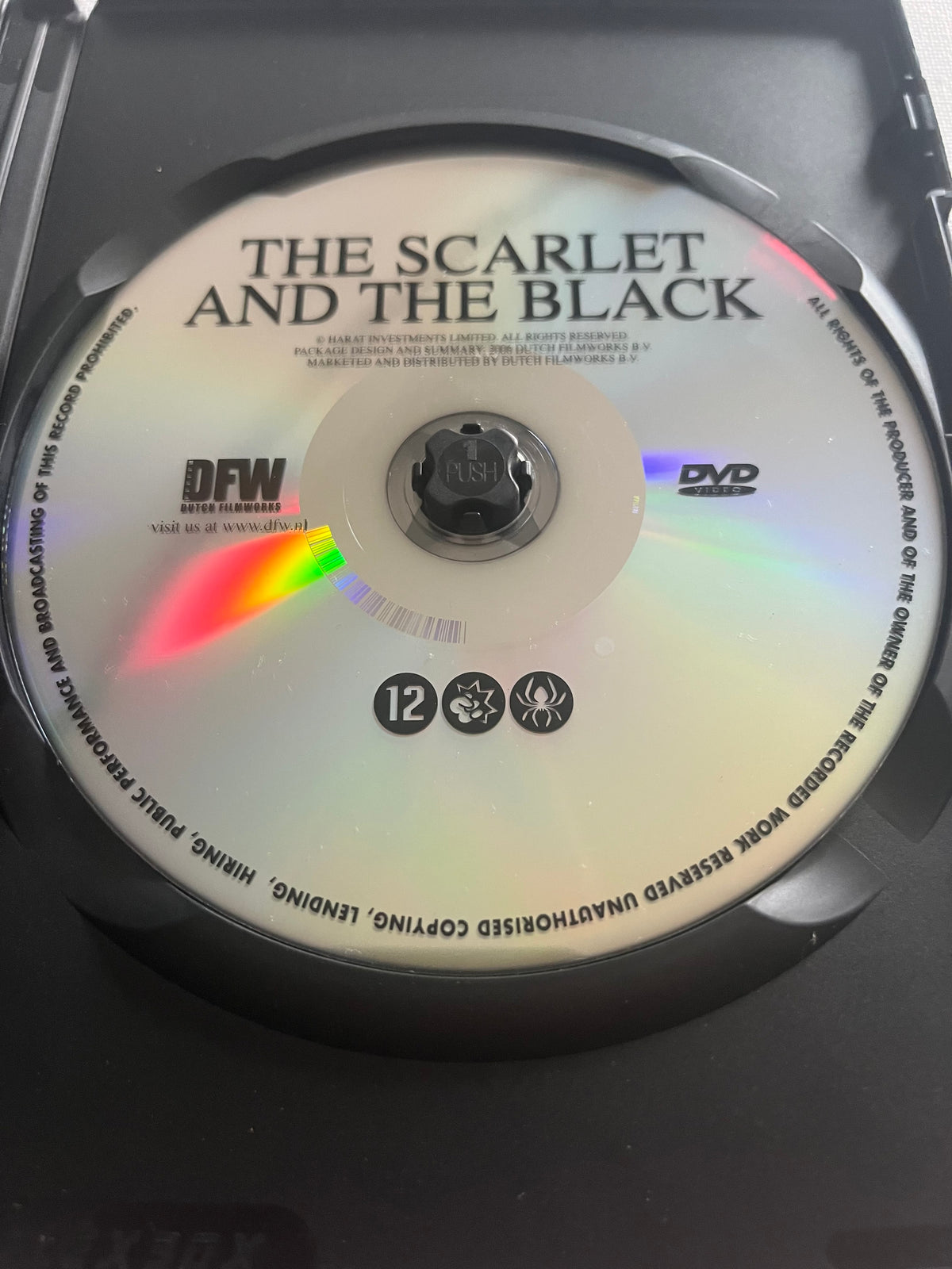The Scarlet and the Black – DVD (1983) | Gregory Peck & Christopher Plummer